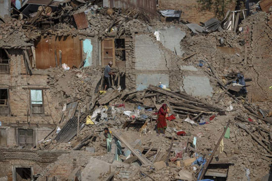 نپال 12 روز پس از زلزله ویرانگر +عکس