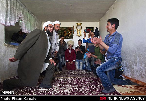 تصاویر: شرط عروس‌ ترکمن برای دیدن داماد