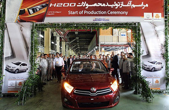 عکس: مونتاژ خودروهای جدید چینی در ایران