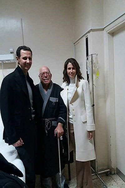 دیدار شبانه اسد و همسرش با پدر «الیاس»