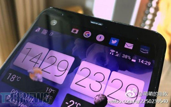 تصاویر گوشی HTC U Ultra مجهز به نمایشگر ثانویه
