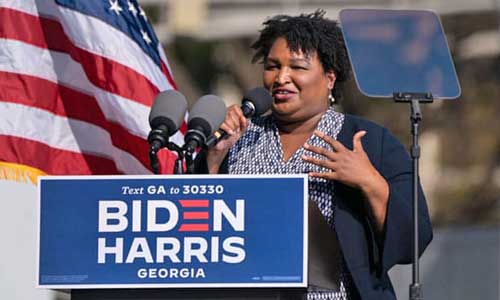 بایدن پیروزی در جورجیا را مدیون یک زن است