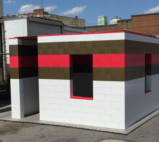 بلوک های ساختمانی جالب با طرح لگو
