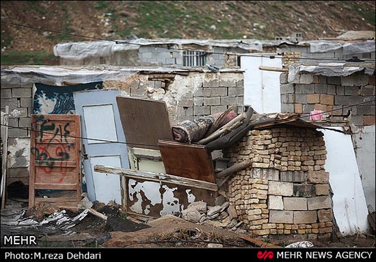 تصاویر: زاغه نشینان شیراز