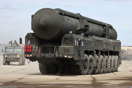 موشک مخوف توپول - ام روسیه