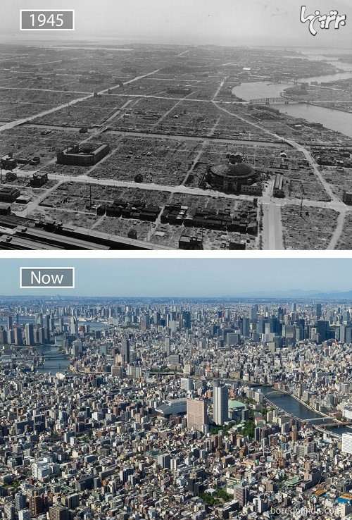 شهرها در گذر زمان چگونه تغییر کردند؟