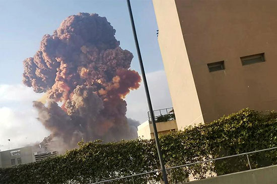 باروت و آتش و خون؛ تصاویری از انفجار بیروت