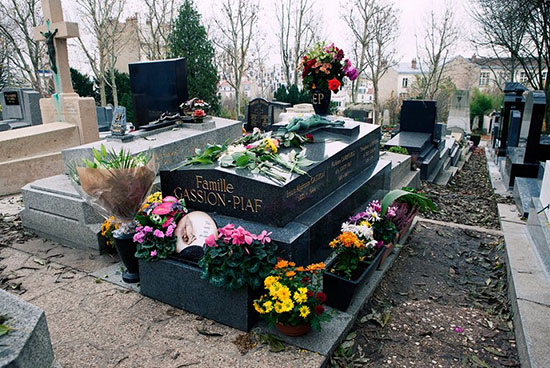 بزرگان دفن شده در قبرستان پرلاشز فرانسه