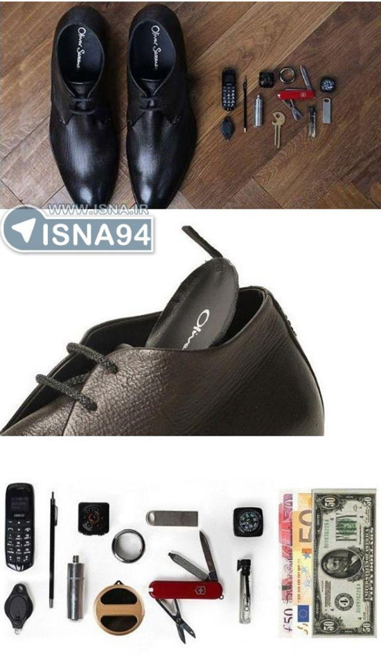 کفش‌های جاسوسی دیده اید؟!