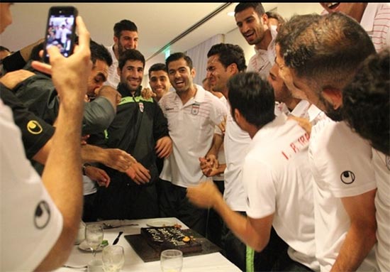 جشن تولد مسعود شجاعی در برزیل +عکس