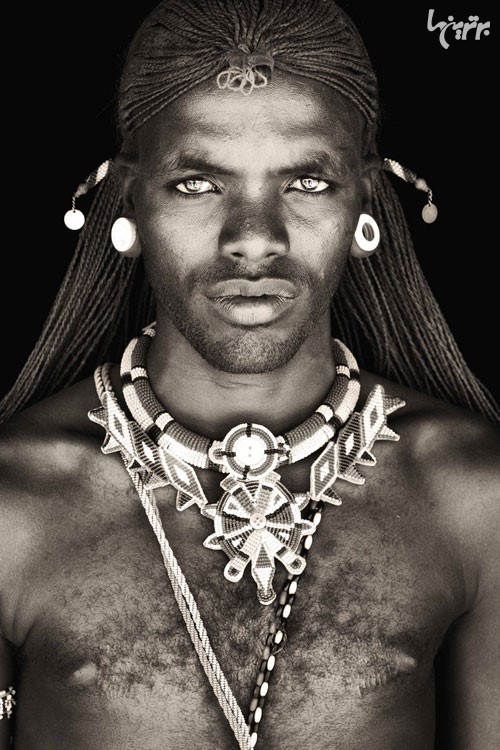 پرتره های متفاوت از اهالی قبایل آفریقایی