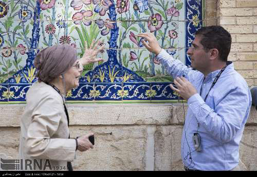 عکس: گردشگران خارجی در شیراز