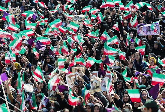 (تصاویر) استقبال از روحانی در تبریز