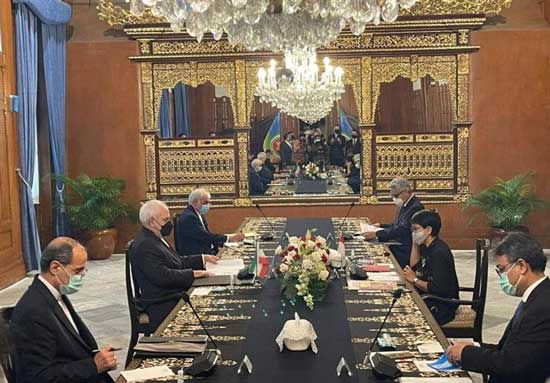 گفتگوی ظریف با وزیر خارجه اندونزی در جاکارتا