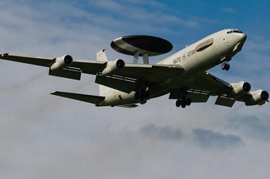 هواپیمای جاسوسی آمریکا بر فراز شبه‌جزیره کُره