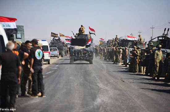 استقبال کردهای کرکوک از ارتش عراق