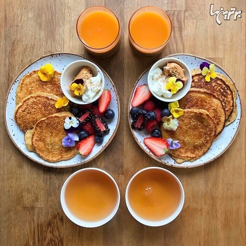 صبحانه های متقارن و یک داستان عاشقانه