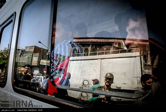 پاتک پلیس به مالخران بازار مولوی +عکس