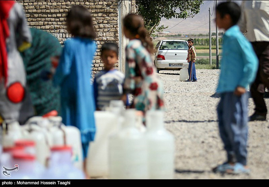 بحران آب در روستای فیض آباد