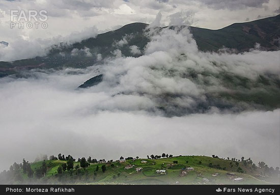 طبیعت جاده اسالم به خلخال