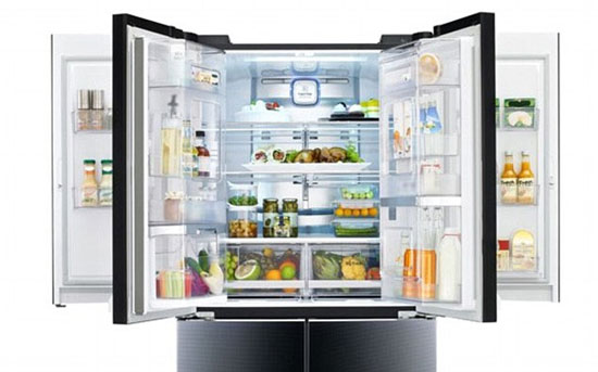 طراحی عجیب یخچال جدید LG +عکس