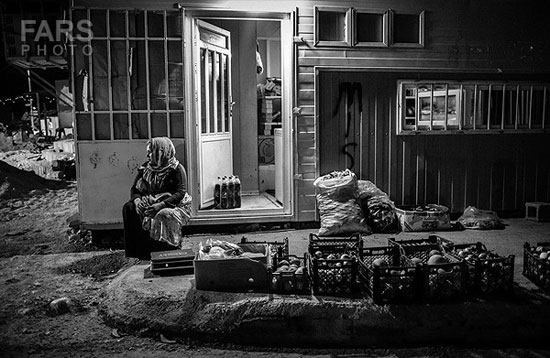 عکس: زندگی با هراس زلزله
