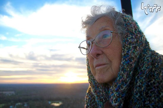 دورِ آمریکا با مادربزرگ سرطانی +عکس