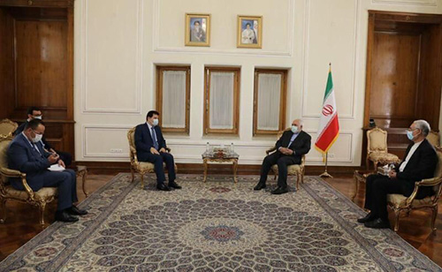 دیدار سفیران سوریه و ژاپن در ایران با ظریف