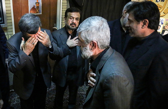 مراسم ختم داود احمدی‌نژاد