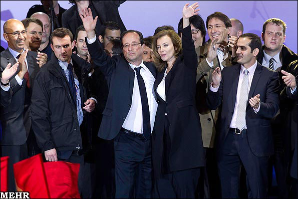 مجموعه عکس: جشن انتخابات فرانسه