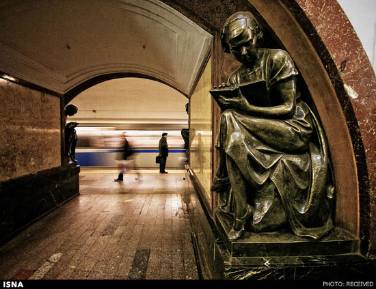 تصاویری از زیباترین مترو جهان