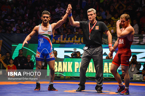 قهرمانی ایران در جام جهانی کشتی آزاد