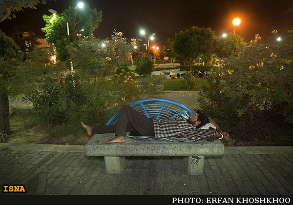 عکس؛ بی خانمان ها در تهران