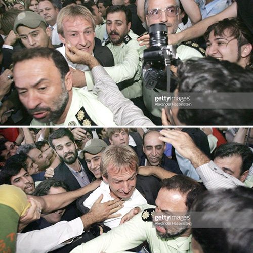 استقبال از یورگن کلینزمن در تهران