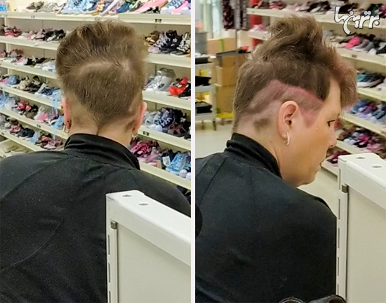 باور می‌کنید کسی این مدل مو‌های احمقانه را انتخاب کند؟