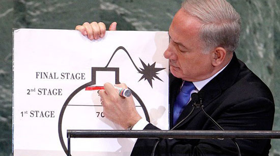 نمایش «شگفت‌انگیز» نتانیاهو درباره ایران