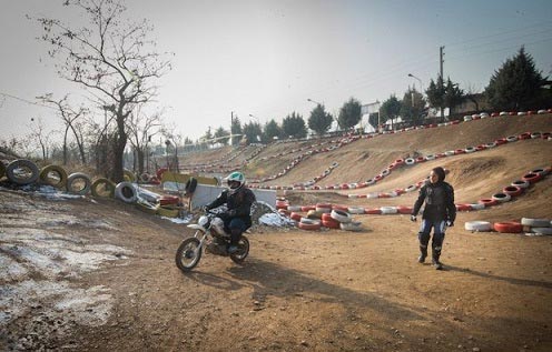 گزارش تصویری از بانوان موتورسوار ایرانی