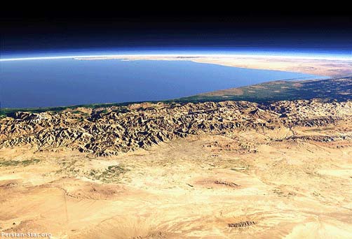 ایران را از طریق ماهواره ها ببینید