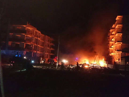 انفجار «ویران شهر» ترکیه را لرزاند