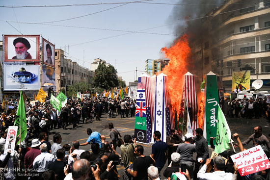 عکس: مراسم راهپیمایی روز قدس (1)