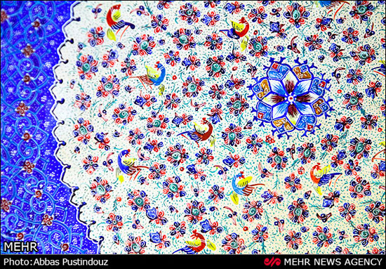 عکس: هنر میناکاری در اصفهان