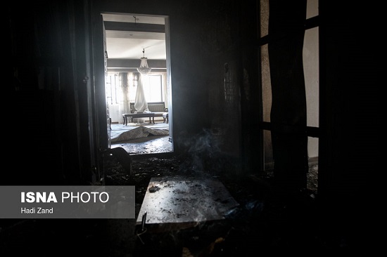 آتش‌سوزی در مجتمع مسکونی «پارامیس»