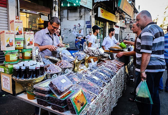 عکس: رمضان در بازار دمشق