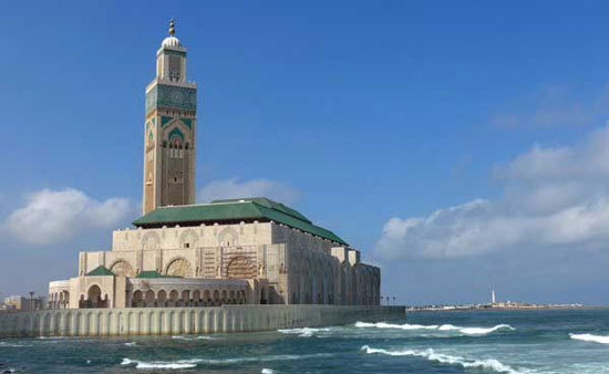 بزرگترین مساجد جهان بر روی آب +عکس