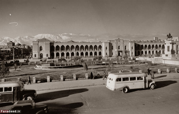میدان توپخانه تهران 64 سال قبل