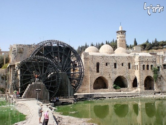 چرخ‌های آبی باستانی در سوریه