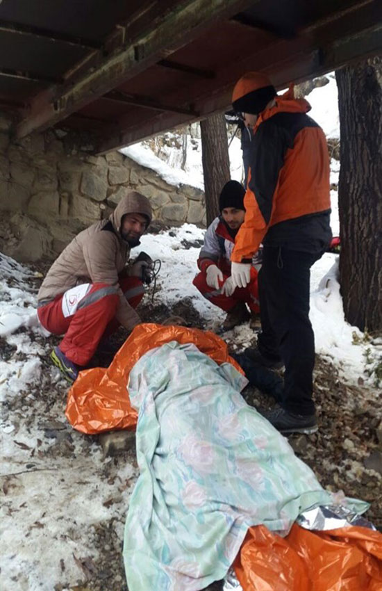 سقوط مرگبار کوهنورد جوان در ارتفاعات دارآباد