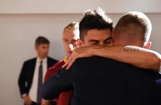 اندوه بازیکنان رم در کنفرانس خداحافظی دروسی