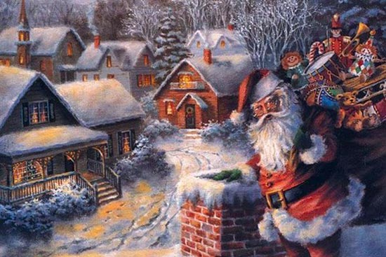جشن کریسمس و افسانه بابانوئل