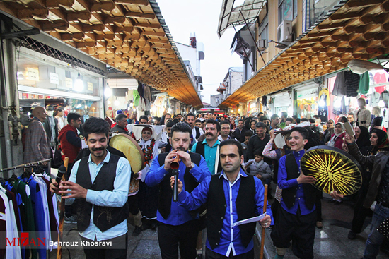 مراسم نوروزخوانی در آمل